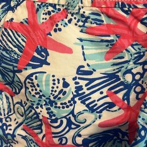 Lilly Pulitzer Callahan Shorts - Size 4 - She She Shells -Original Tag Included